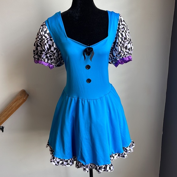 Alice in Wonderland Costume Dress - Picture 2 of 4
